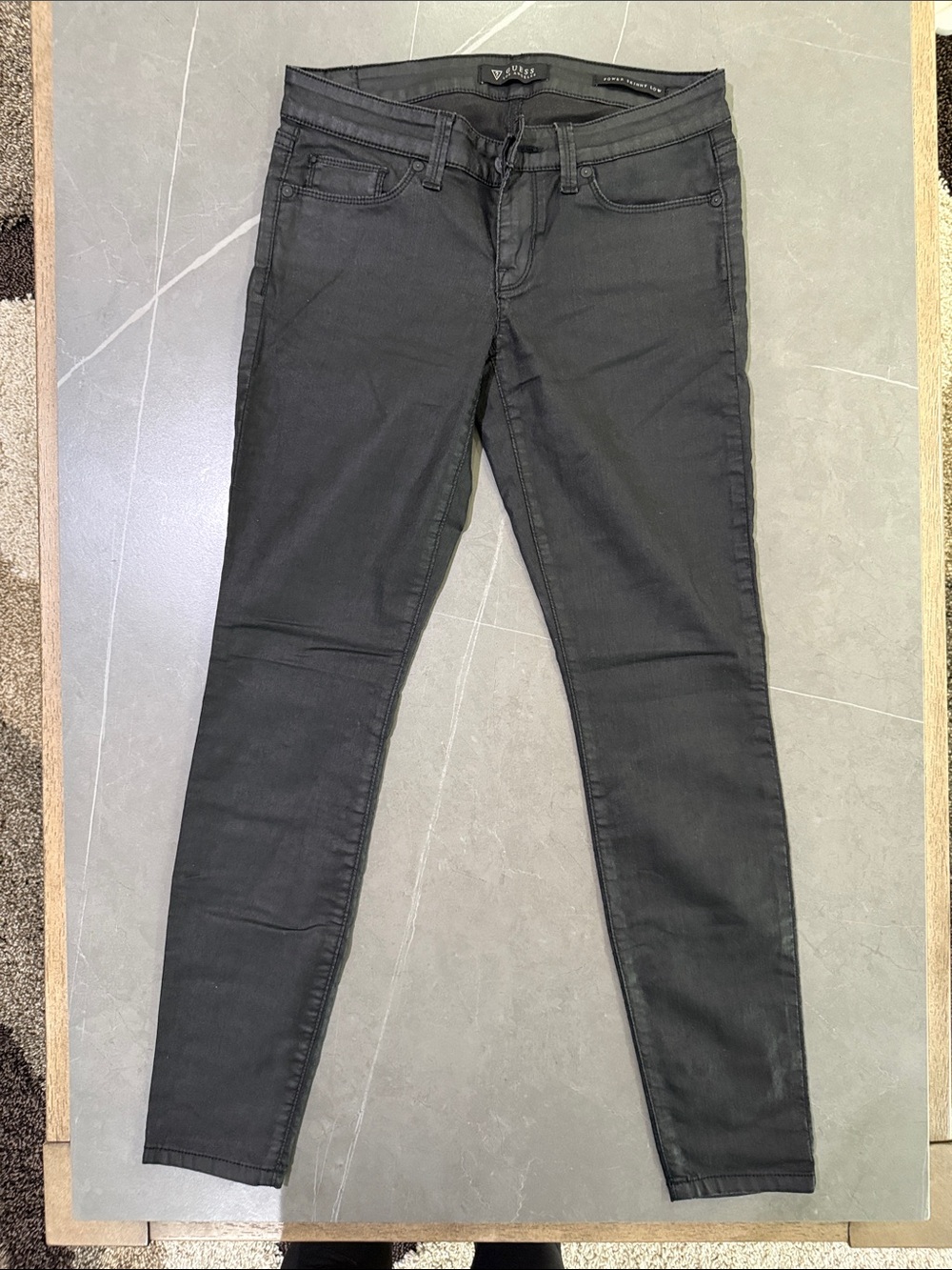 Guess  Black Skinny Jeans — High-Rise Stretch